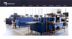 Desktop Screenshot of pegasusinvestments.com